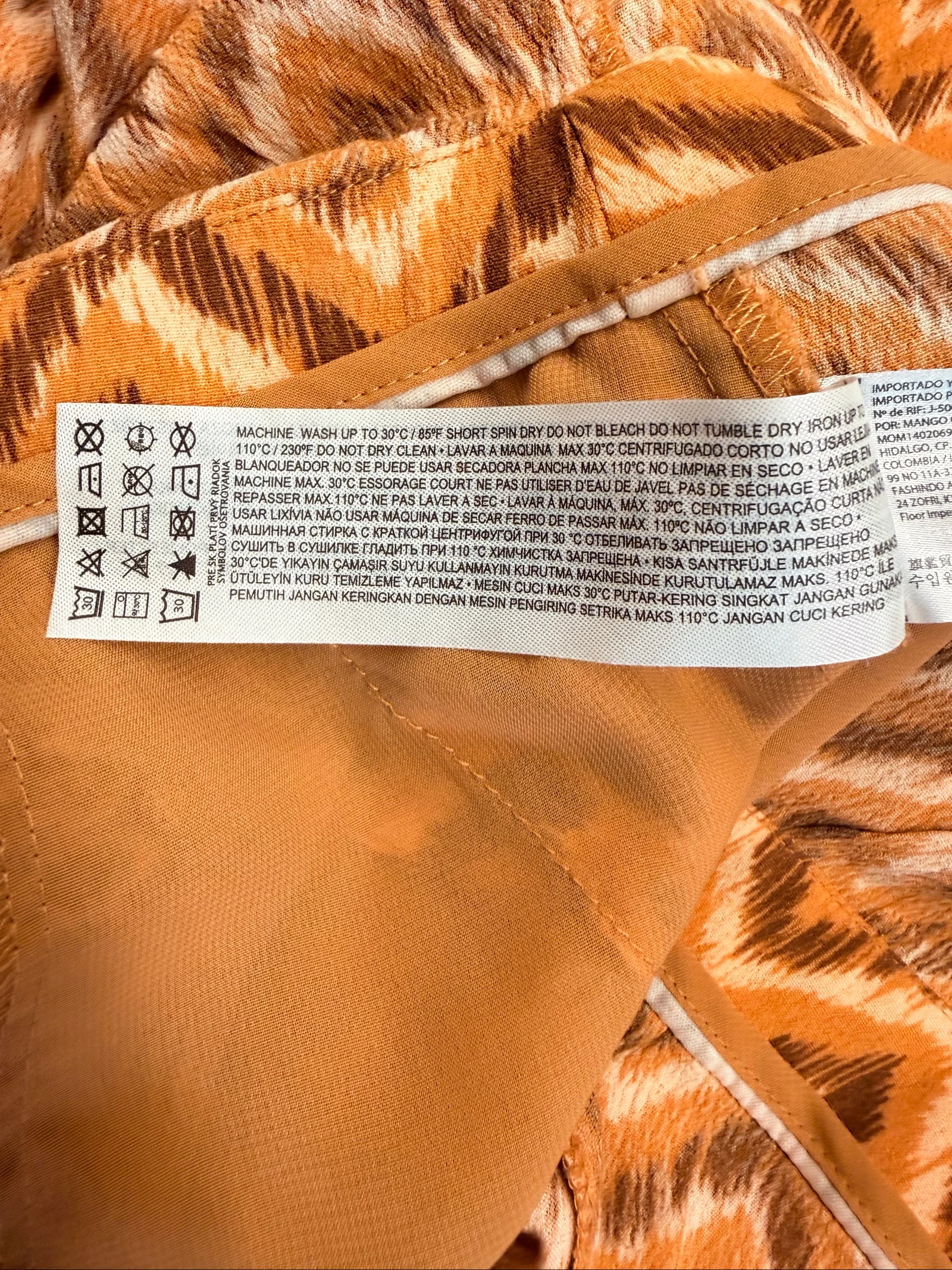 Mono estampado geométrico mujer XL de Mango – photo 10